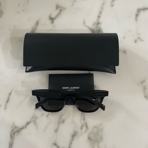 SAINT LAURENT Sulpice D-frame acetate sunglasses